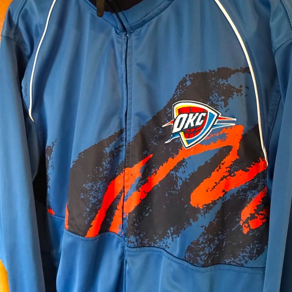 Zipway OKC Thunder NBA Zip-Up Jacket - Picture 1 of 7